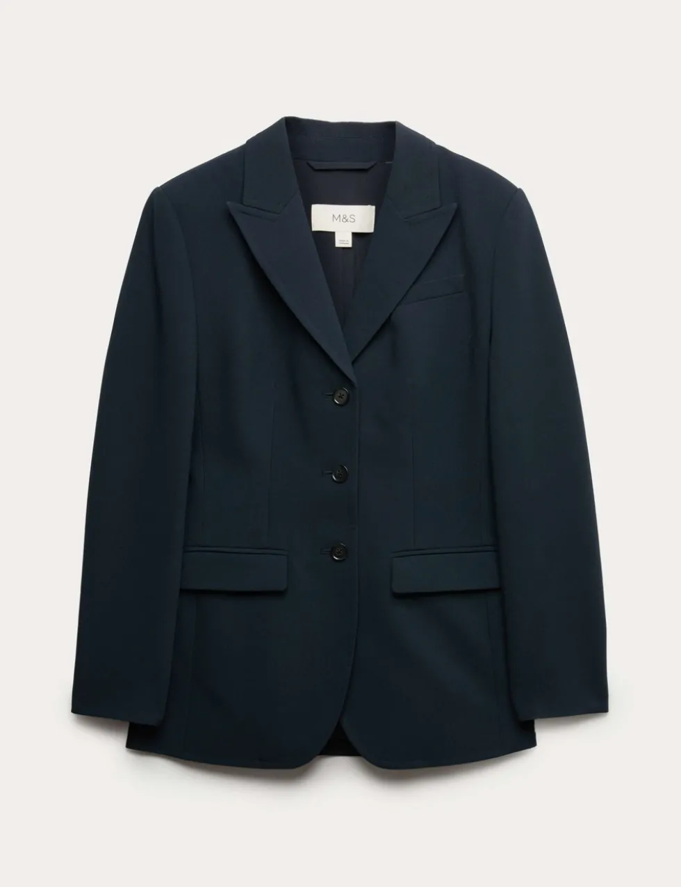 3 Button Cinched Single Breasted Blazer