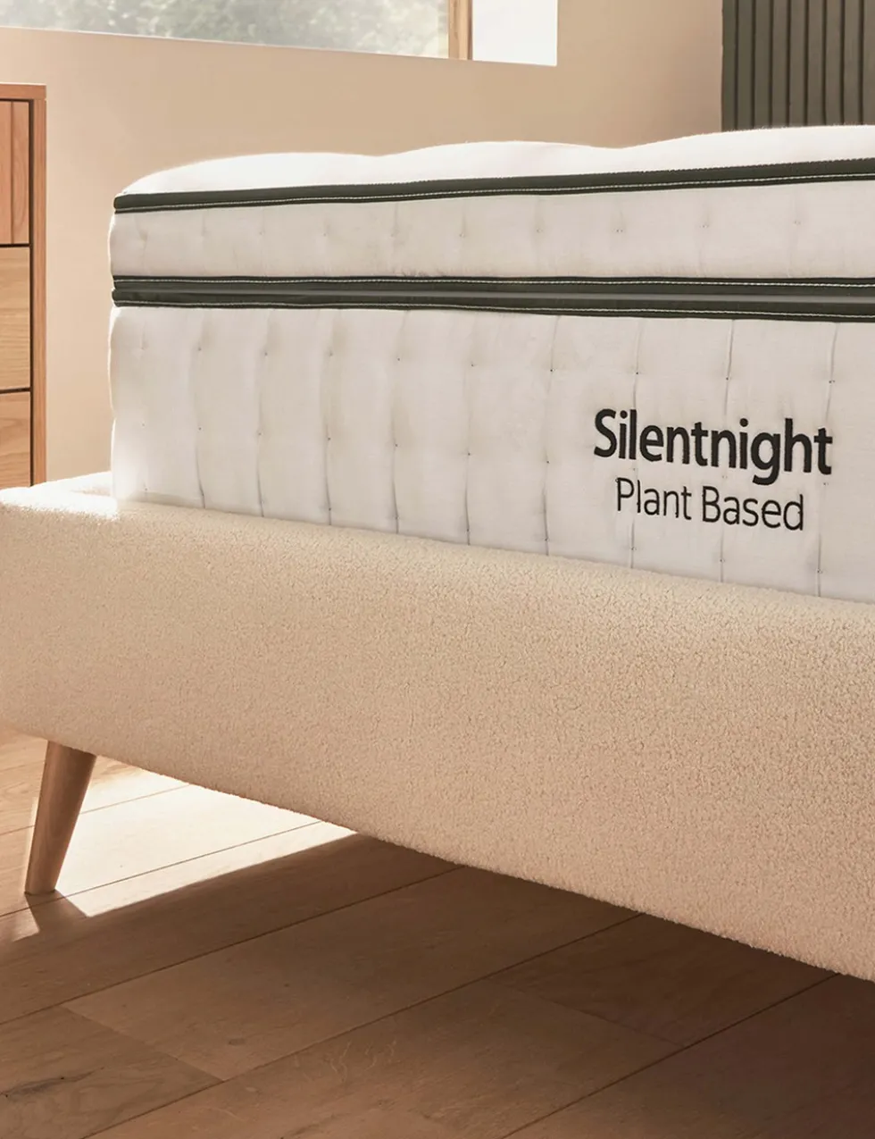 1800 Hypoallergenic Pocket Spring Medium Mattress