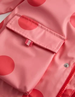 3 in 1 Polka Dot Fisherman Coat (2-8 Yrs)