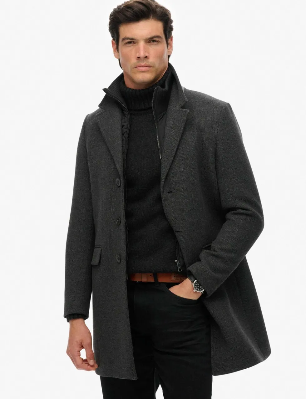 2 in 1 Tailored Harrington Jacket
