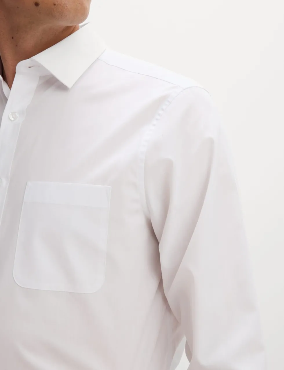 2 Inch Shorter 3 Pack Cotton Blend Shirts