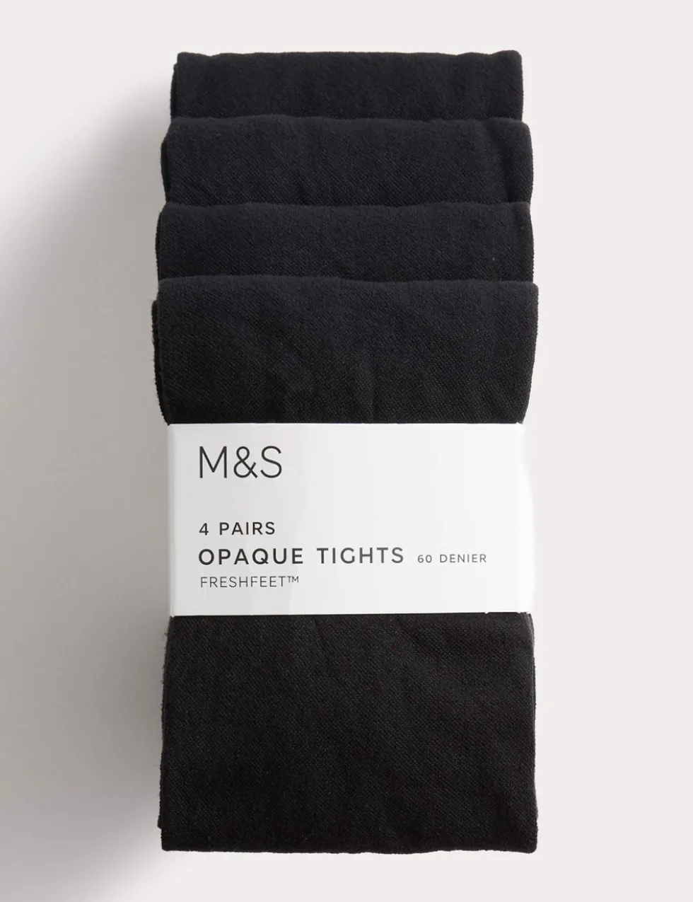 4 Pack 60 Denier School Tights (3-16 Yrs)