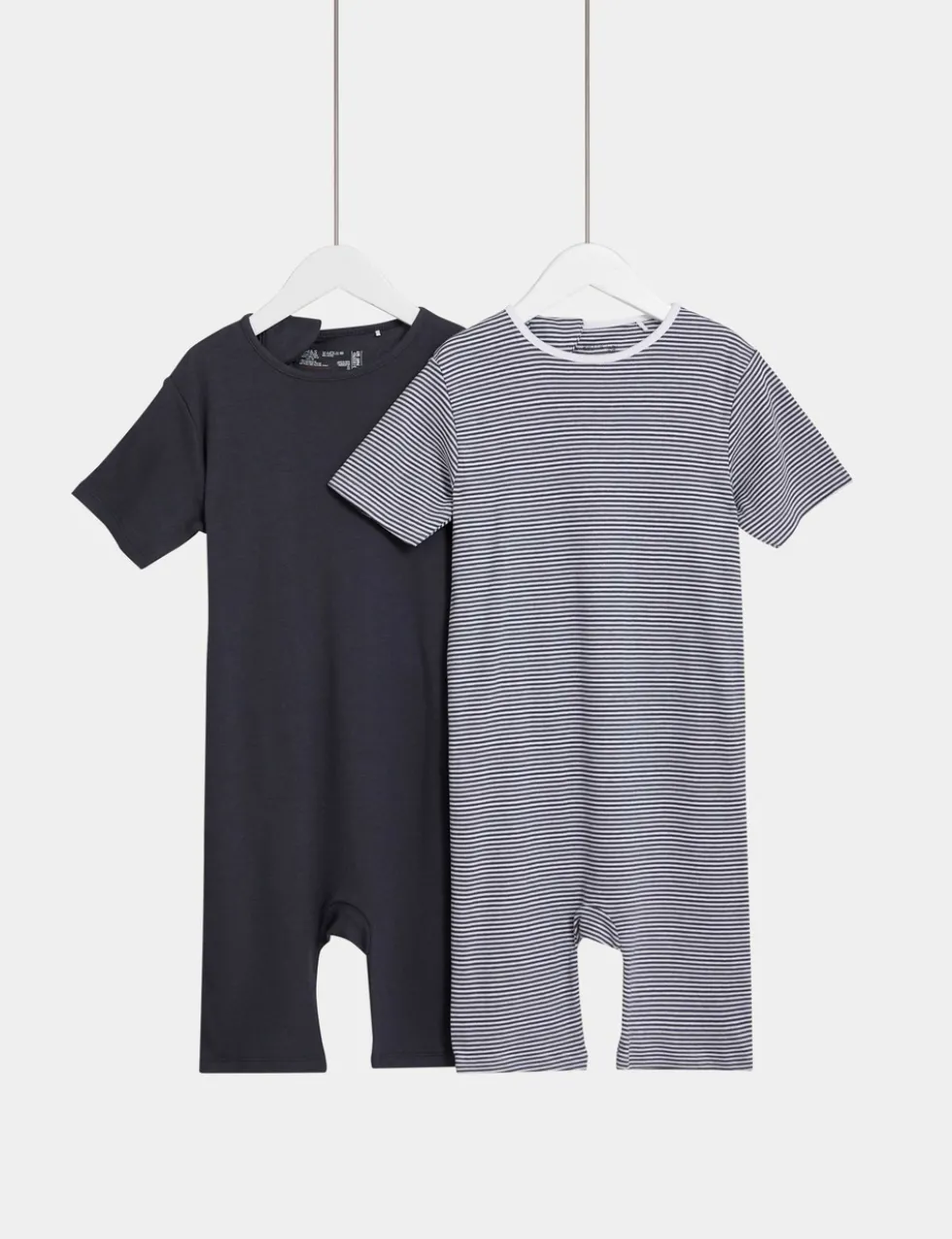 2 Pack Adaptive Pure Cotton Rompers (3-16 Yrs)