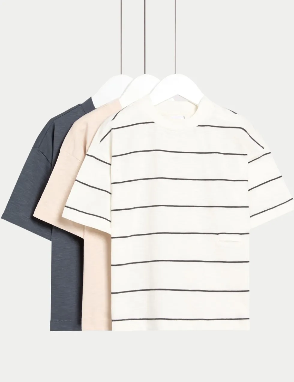3 Pack Adaptive Pure Cotton T-Shirts (2-16 Yrs)