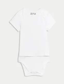 3 Pack Adaptive Pure Cotton Bodysuits (7lbs–16 Yrs)