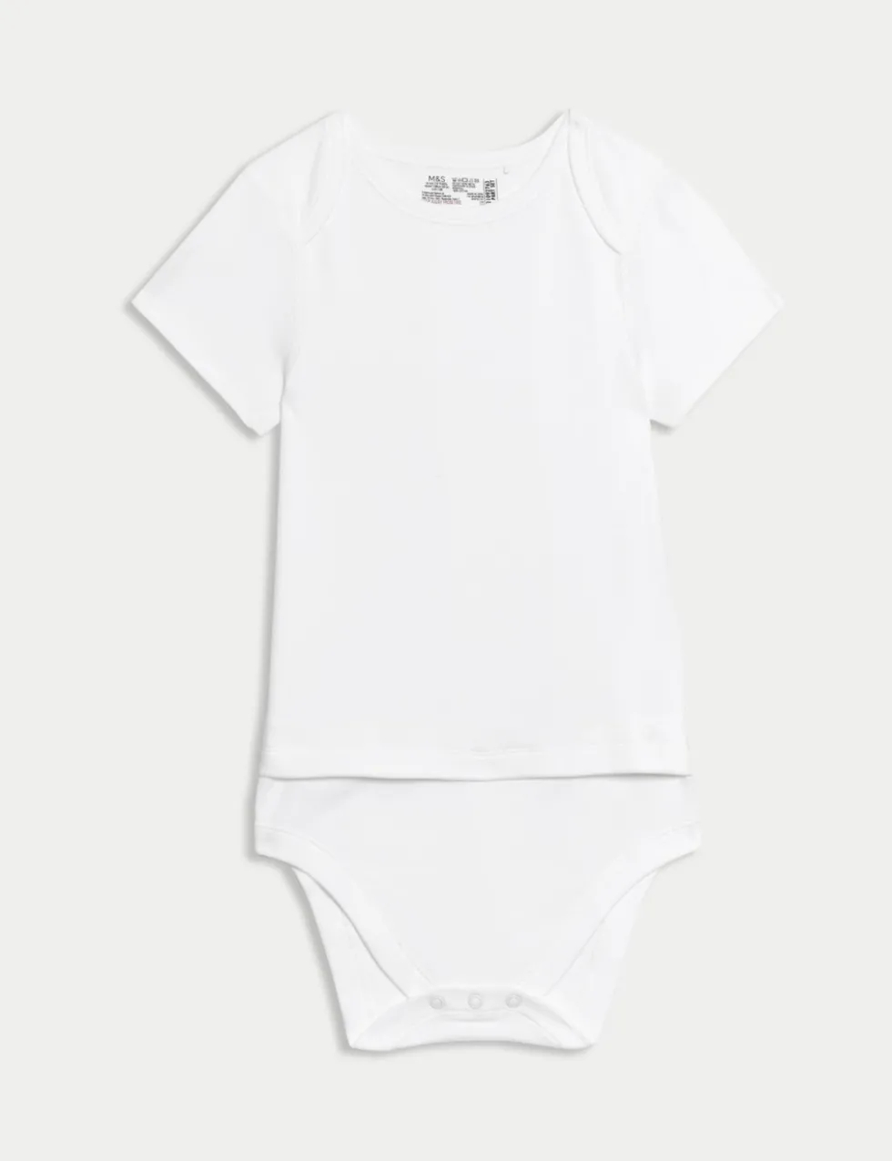 3 Pack Adaptive Pure Cotton Bodysuits (7lbs–16 Yrs)