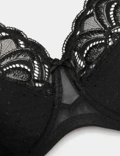 2 Pack Amelia Lace Wired Full Cup Bras (F-J)
