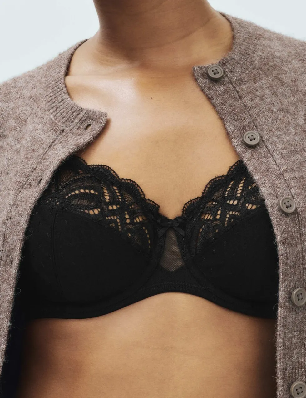 2 Pack Amelia Lace Wired Full Cup Bra (A-E)
