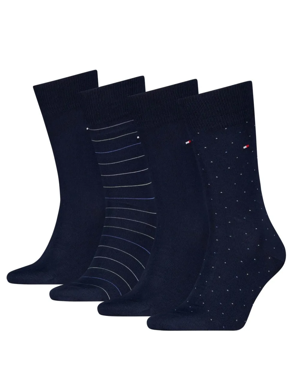 4 Pack Assorted Cotton Rich Socks Gift Tin