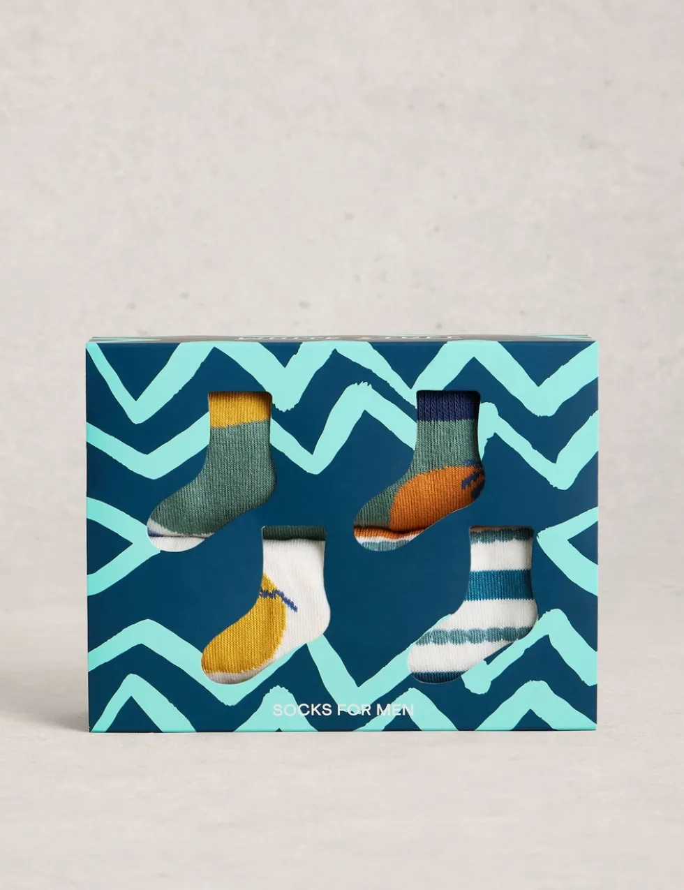 4 Pack Beach Holiday Cotton Rich Socks