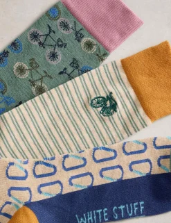 3 Pack Bicycles Socks