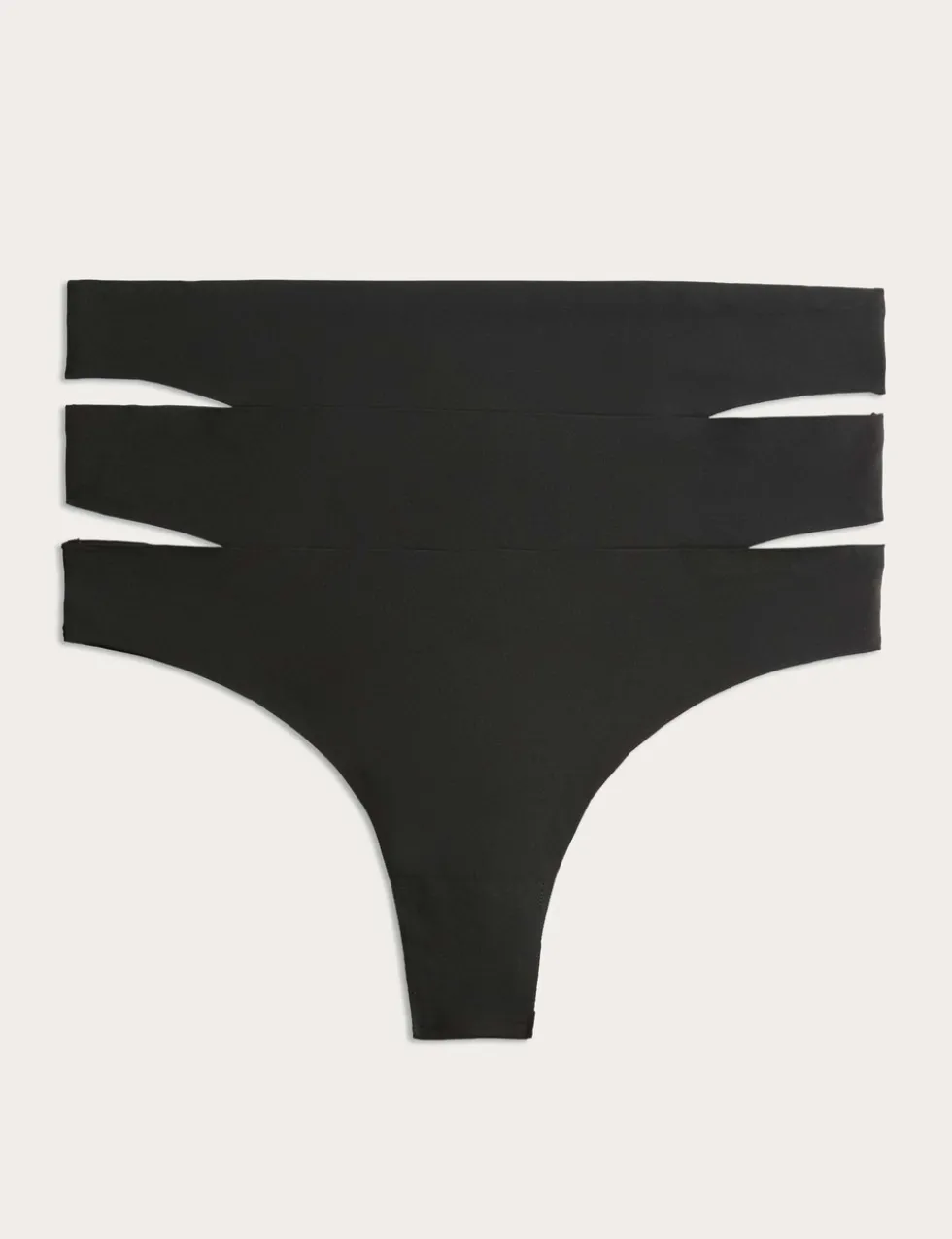 3 pack Body Invisibles™ No VPL Thongs