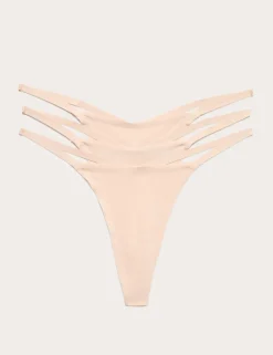 3 Pack Body Invisibles™ No VPL G-String Thongs