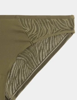 2 Pack Body Lace Brazilian Knickers