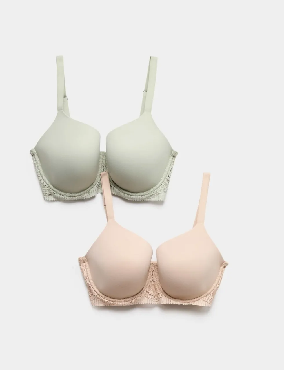 2 Pack Body Soft™ Wired Full Cup Bras (F-H)
