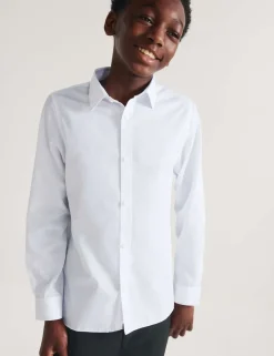 3 Pack Boys' Easy Iron School Shirts (2-16 Yrs)