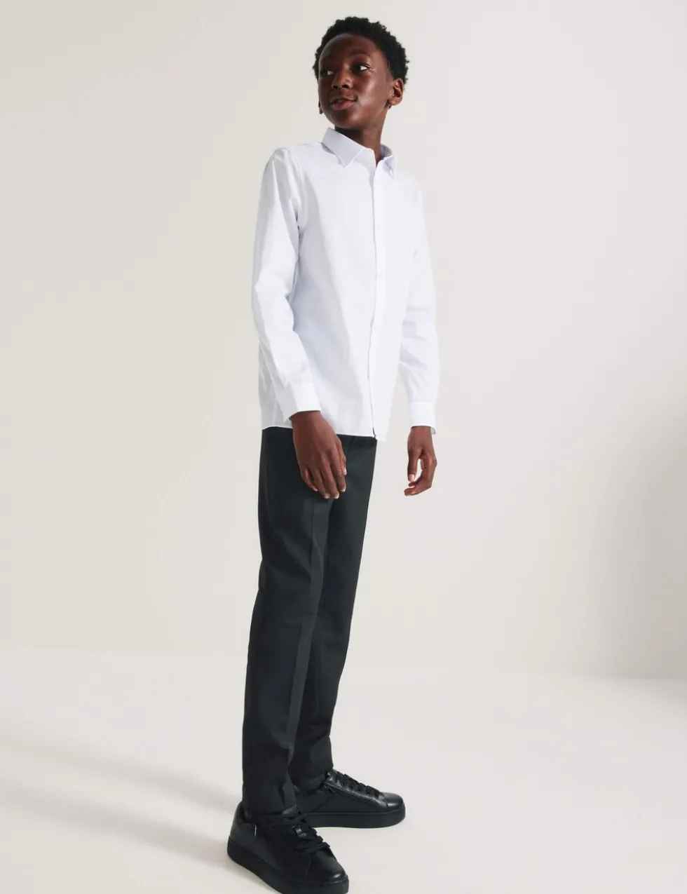 3 Pack Boys' Easy Iron School Shirts (2-16 Yrs)