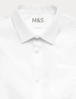 2 Pack Boys' Non-Iron School Shirts (2-18 Yrs)
