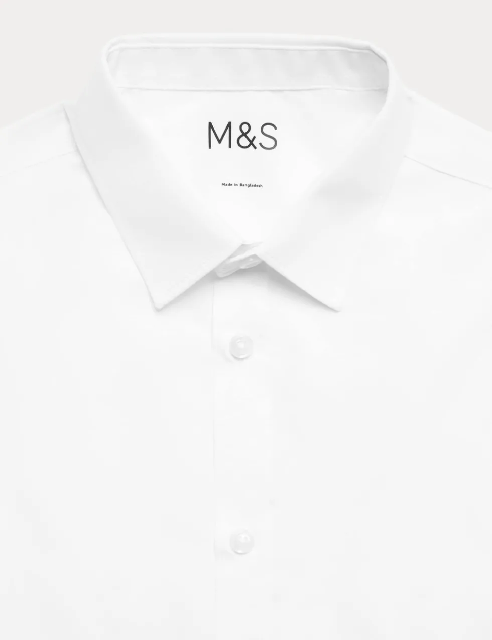 5 Pack Boys' Regular Fit Easy to Iron School Shirts (2-18 Yrs)