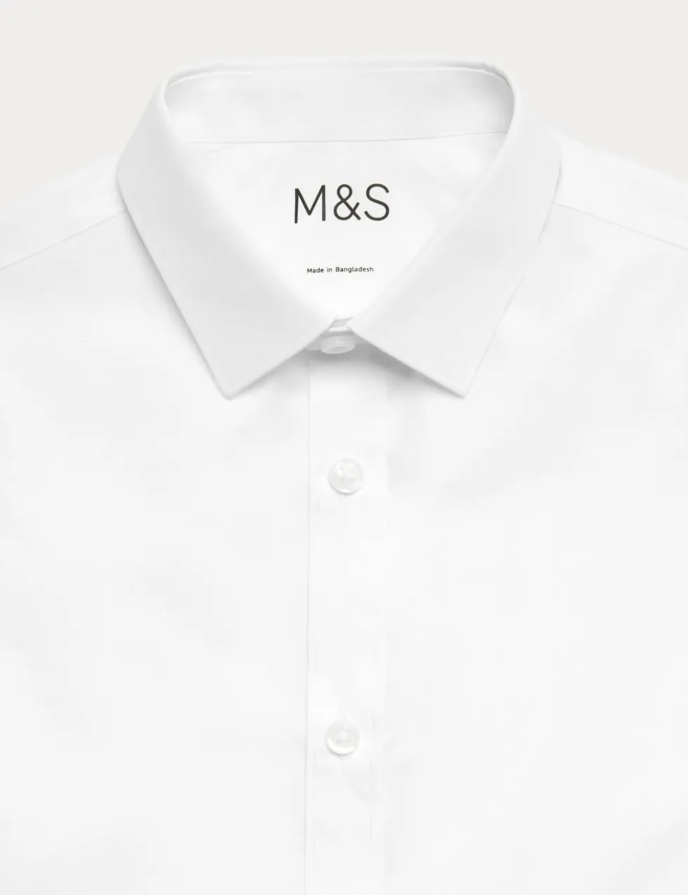 5 Pack Boys' Regular Fit Easy to Iron School Shirts (2-18 Yrs)