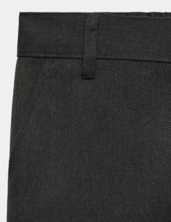 2 Pack Boys Slim Leg School Shorts (2-14 Yrs)