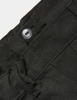 2 Pack Boys' Slim Leg School Shorts (2-14 Yrs)