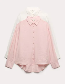 2 Pack Collared Shirts
