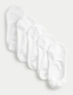 5 Pack Cool & Fresh™ Cotton Rich No Show Trainer Liners™