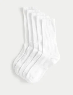 5 Pack Cool & Fresh™ Cotton Rich Sports Socks