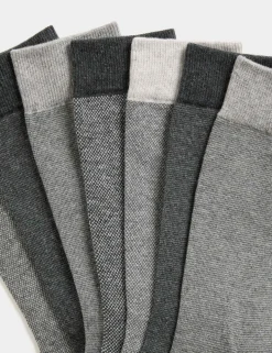 7 Pack Cool & Freshâ„¢ Cotton Rich Socks