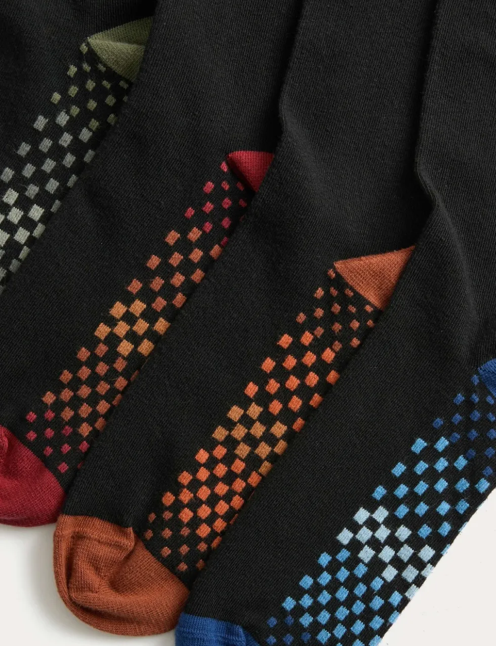 7 Pack Cool & Fresh™ Geo Cotton Rich Socks