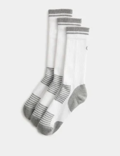 3 Pack Cool & Fresh™ Reflective Cushioned Socks