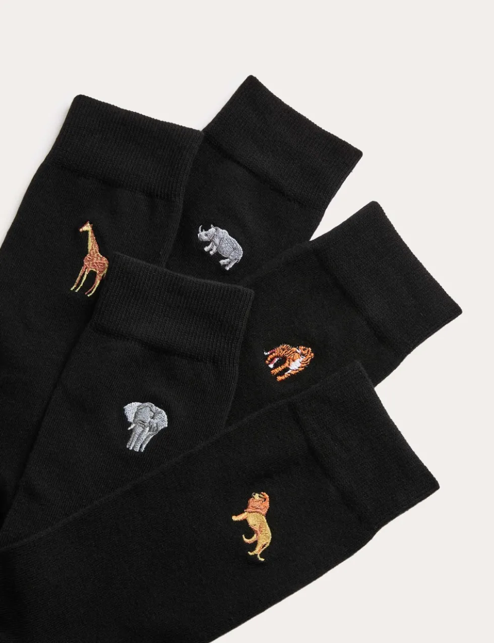 5 Pack Cool & Fresh™ Safari Cotton Rich Socks