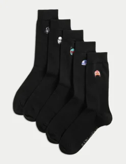 5 Pack Cool & Fresh™ Star Wars Cotton Rich Socks