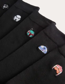 5 Pack Cool & Fresh™ Star Wars Cotton Rich Socks