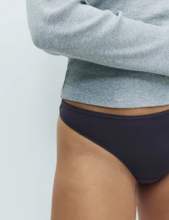 5 Pack Cotton Lycra® Thongs