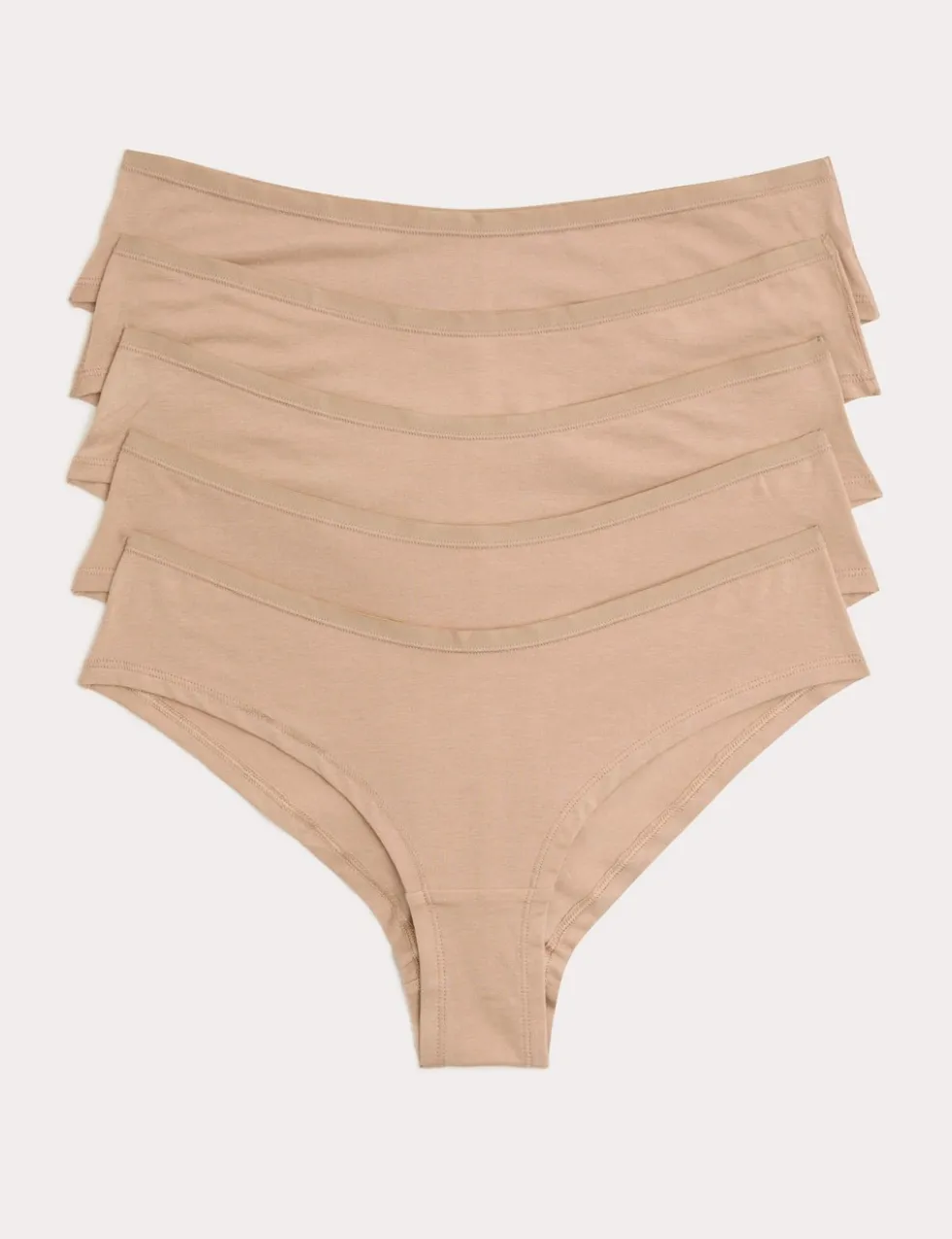 5 Pack Cotton Modal Hipster Knickers