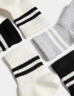 5 Pack Cotton Rich Baby Socks (0-3 Yrs)