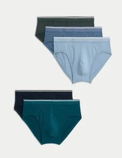 5 Pack Cotton Rich Cool & Fresh™ Briefs