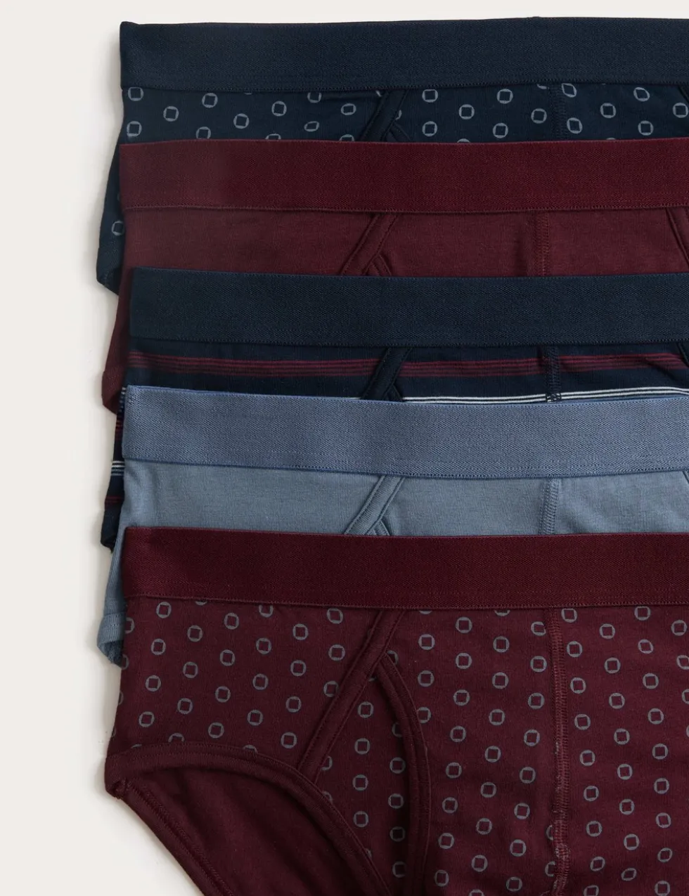 5 Pack Cotton Rich Cool & Fresh™ Briefs