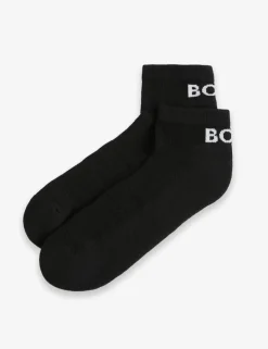2 Pack Cotton Rich Cushioned Trainer Socks
