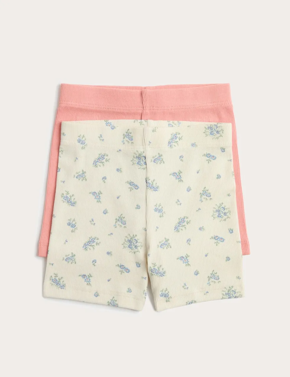 2 Pack Cotton Rich Cycling Shorts (0-5 Yrs)