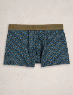 2 Pack Cotton Rich Fish & Plain Boxers