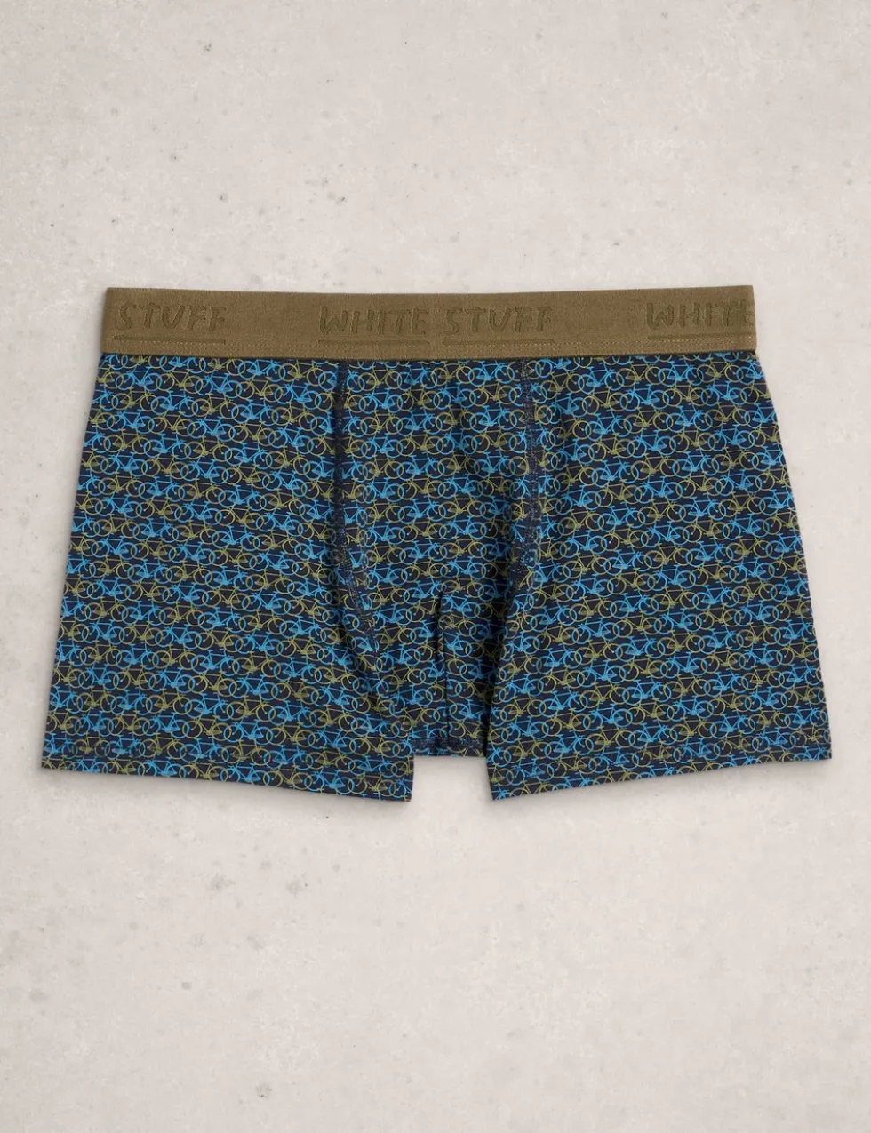 2 Pack Cotton Rich Fish & Plain Boxers