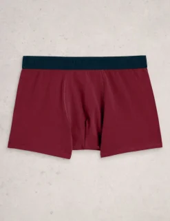 2 Pack Cotton Rich Fish & Plain Boxers
