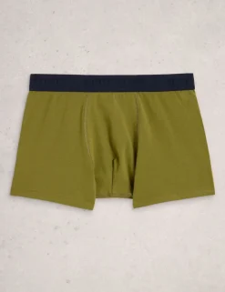 2 Pack Cotton Rich Fish & Plain Boxers