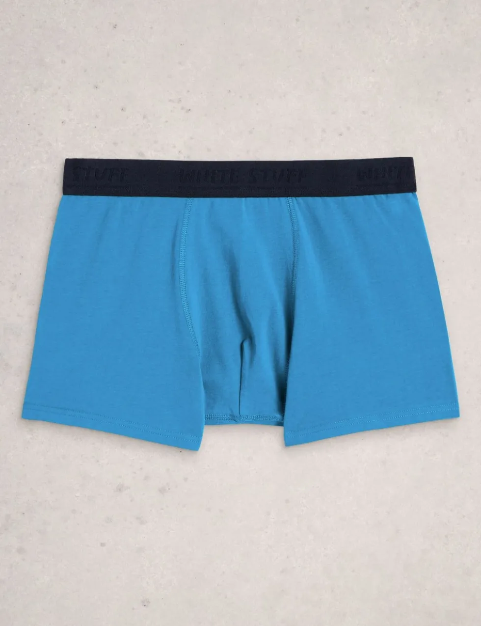 2 Pack Cotton Rich Fish & Plain Boxers