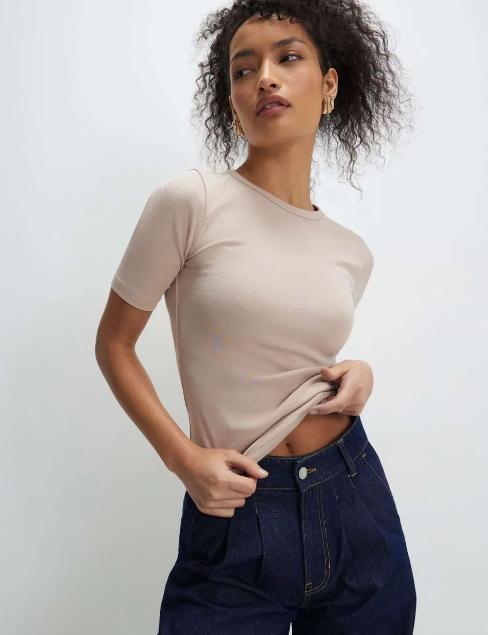 2 Pack Cotton Rich Fitted Tops
