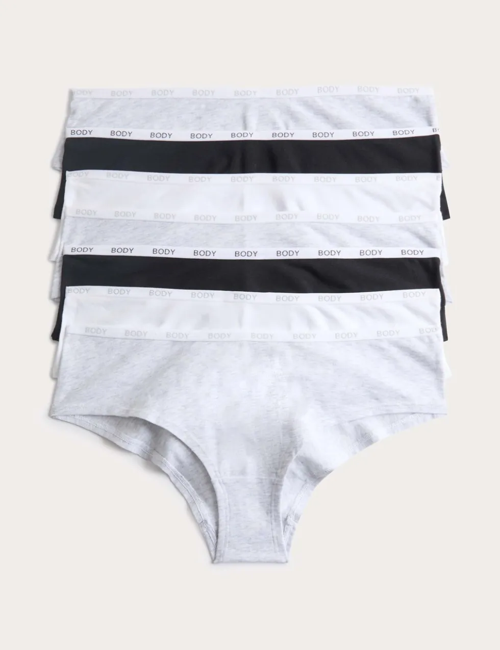 7 Pack Cotton Rich Hipster Knickers