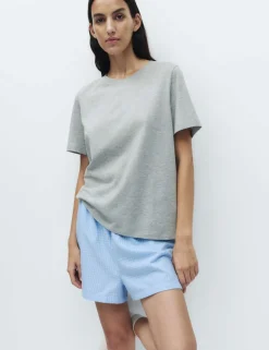 2 Pack Cotton Rich Jersey Woven Shortie Pyjama Sets